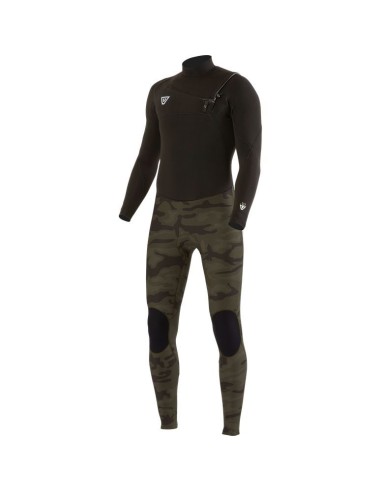 Combinaison 7 Seas 3.2mm Full 50-50 Black/Camo (VISSLA (VA)) | Neoprene - Surf | Cendres de Lune - SARL ROBA Ajaccio