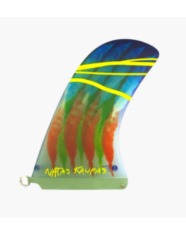 AILERONS LONGBOARD NATAS KAUPAS 10 GREY (CAPTAIN FINS) | Accessoires - Surf | Cendres de Lune - SARL ROBA Ajaccio