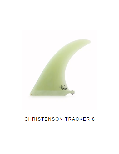 AILERON LONGBOARD CF CHRIS CHRISTIENSON TRACKER 8 (CAPTAIN FINS) | Accessoires - Surf | Cendres de Lune - SARL ROBA Ajaccio