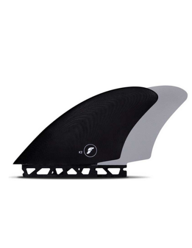 AILERONS DE SURF K2 KEEL FIBER GLASS BLACK (FUTURE FIN'S) | Accessoires - Surf | Cendres de Lune - SARL ROBA Ajaccio