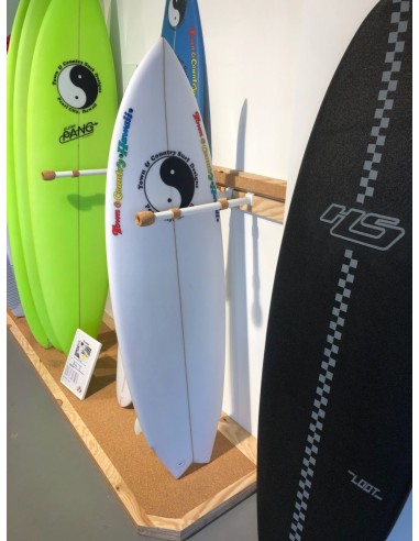 SIN'R 5'7 19 3/4 2 1/2 31L fixed on ( ailerons fixes) (TOWN & COUNTRY (TC)) | Board (Planches de surf) - Surf | Cendres de Lune