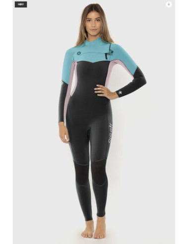 SISSTREVOLUTION COMBINAISON FEMME 7 SEAS 3/2 CHEST ZIP (VISSLA (VA)) | Neoprene - Surf | Cendres de Lune - SARL ROBA Ajaccio