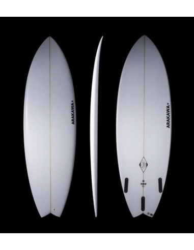 ARAKAWA SURFBOARD MODEL SUPER SKATE 5"9 19.5 2.31 (ARAKAWA SURFBOARD HAWAII) | Board (Planches de surf) - Surf | Cendres de