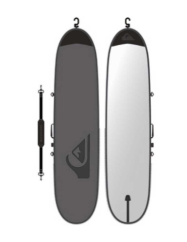 QUICKSILVER SUPERLIGHT LONGBOARD 9'2 (QUICKSILVER since 1969) | Accessoires - Surf | Cendres de Lune - SARL ROBA Ajaccio