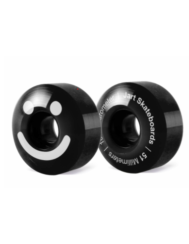 JART WHEELS BE HAPPY 51MM 83B (JART SKATEBOARD) | Accessoires skate - Skate | Cendres de Lune - SARL ROBA Ajaccio