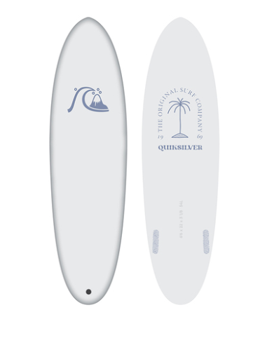 QUICKSILVER SOFTBOARD THE TWIN 6'6 22' 3 1/8' 54L (BILLABONG AUTRALIA) | Board (Planches de surf) - Surf | Cendres de Lune -