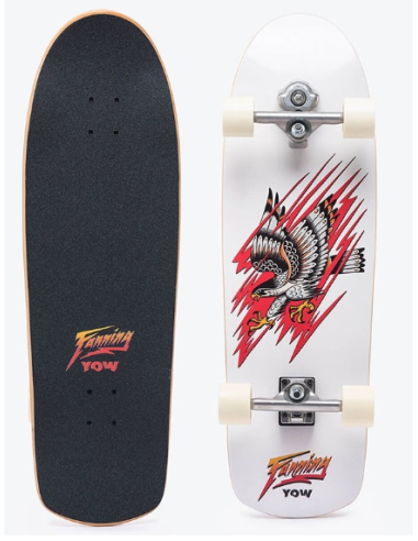 YOW FANNING FALCON PERFORMER 33.5" SURFSKATE (YOW SKATEBOARD) | Skateboard - Skate | Cendres de Lune - SARL ROBA Ajaccio