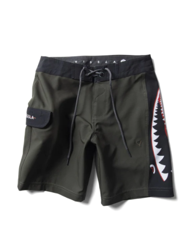 VISSLA BOYS WARBIRD BOARDSHORT