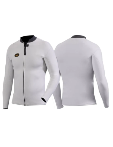 VISSLA SOLIDE SET 2MM FRONT ZIP JACKET