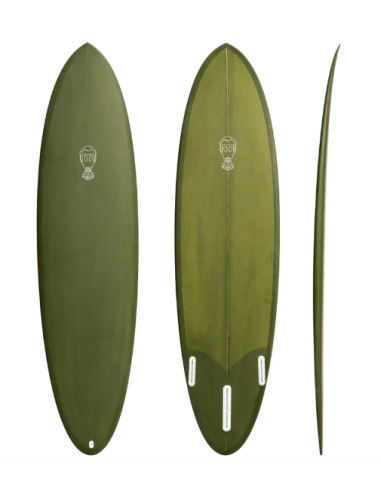 PHIPPS SURFBOARD ONE BAD EGGS TINT 6'10  20 1/2  2 3/4  42.5L